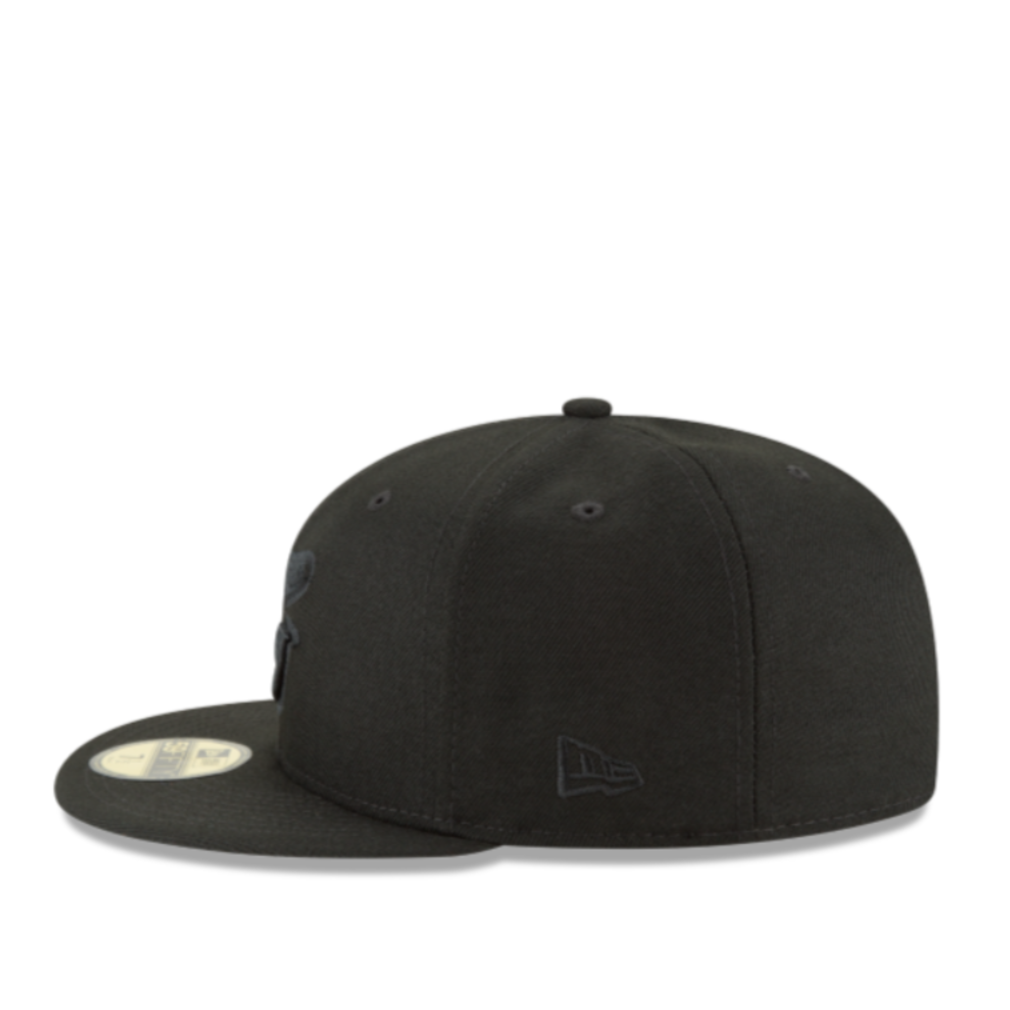 new-era-baltimore-orioles-duck-logo-black-59fifty-fitted-hat-side