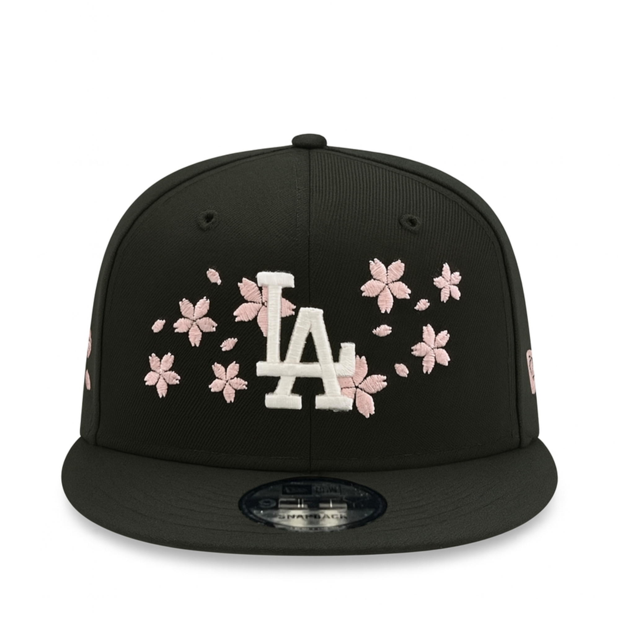 new-era-los-angeles-dodgers-black-white-logo-pink-cherry-blossom-2025-tokyo-series-9fifty-snapback-hat-front_2