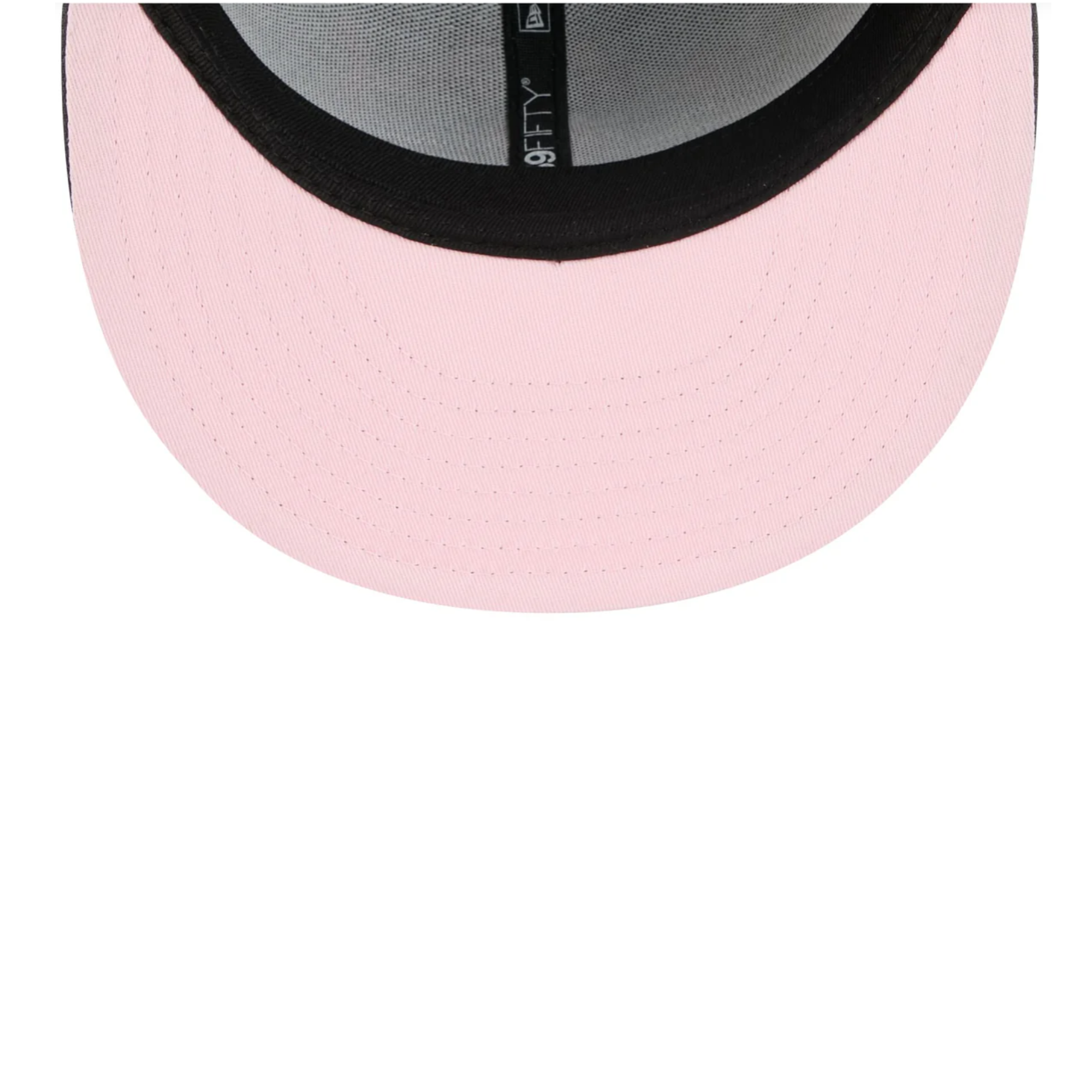 new-era-los-angeles-dodgers-cherry-blossom-2025-world-series-black-59fifty-fitted-hat-pink-undervisor