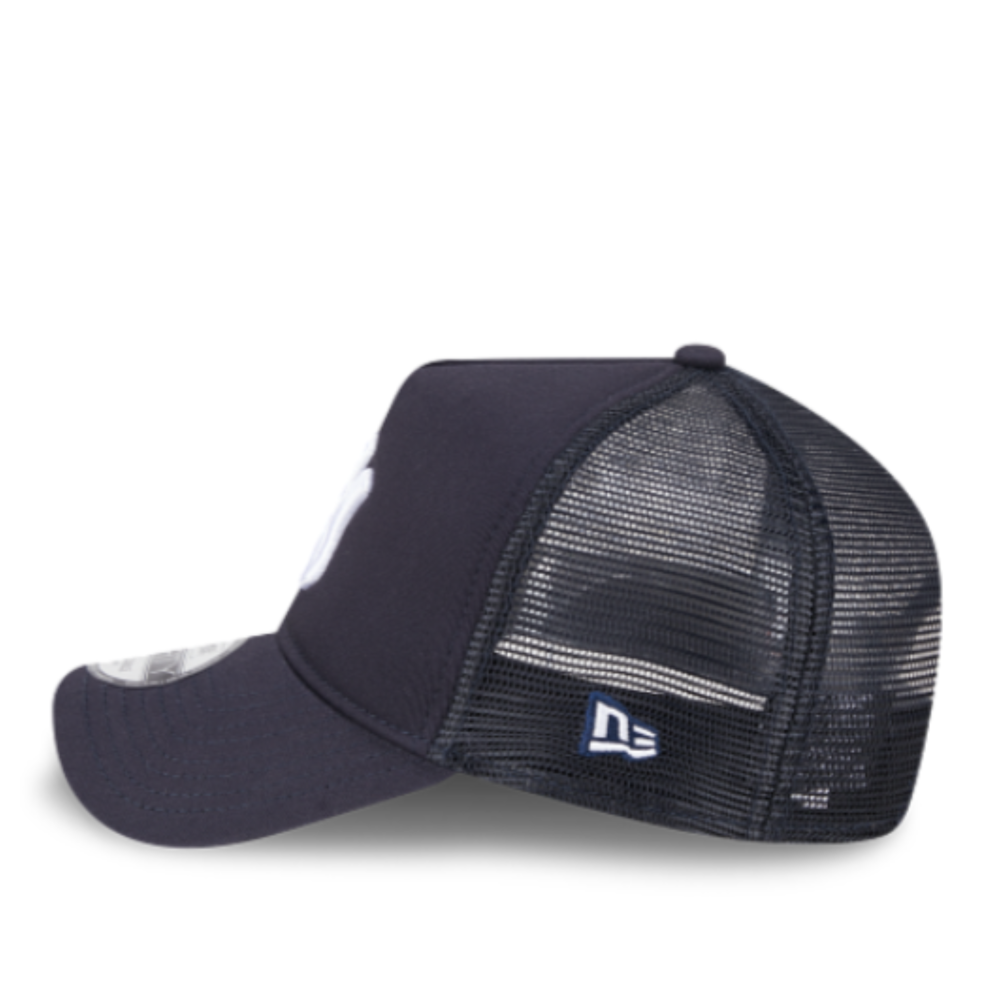 new-era-new-york-yankees-navy-9forty-a-frame-adjustable-hat-side